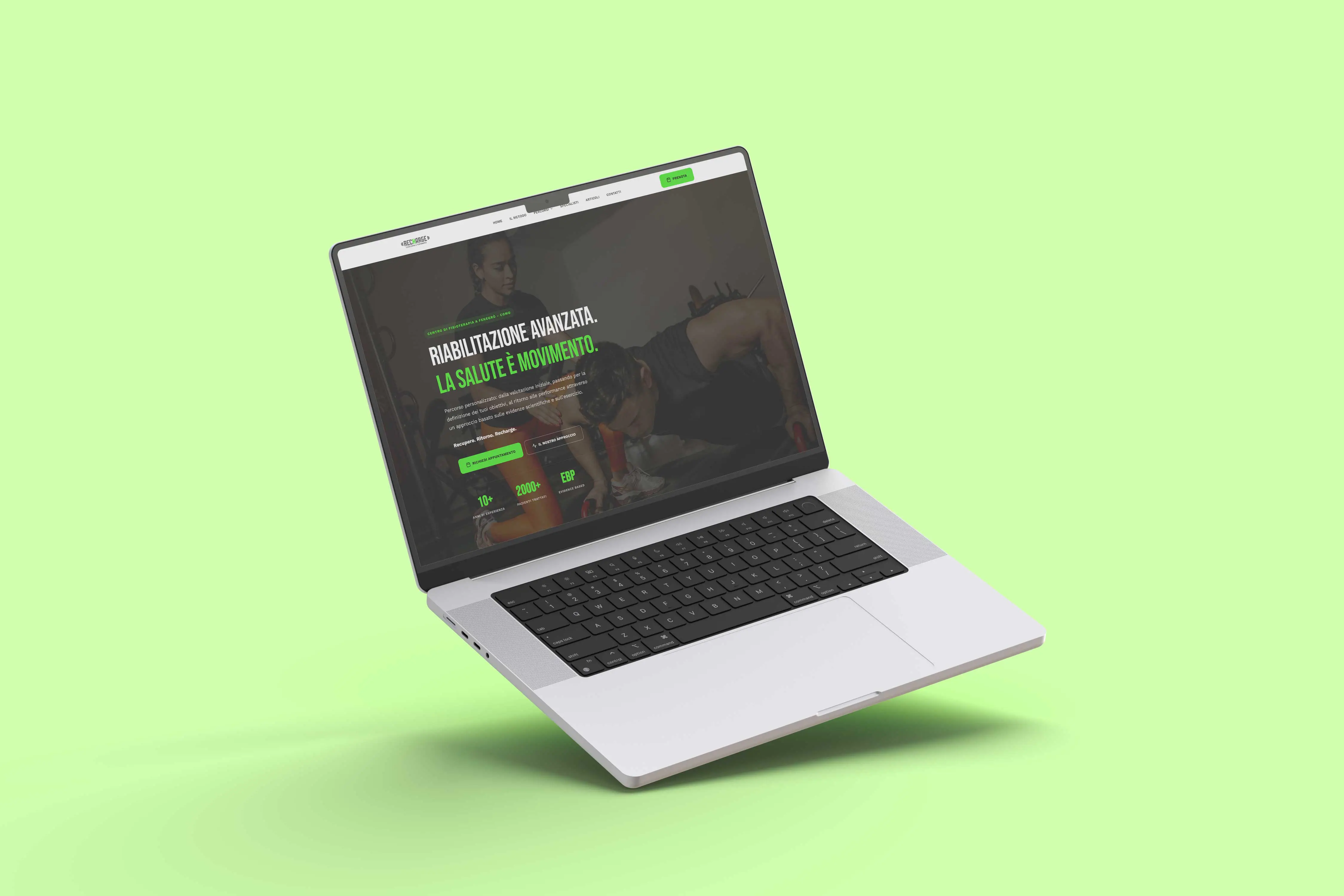 Recharge — Sito Web