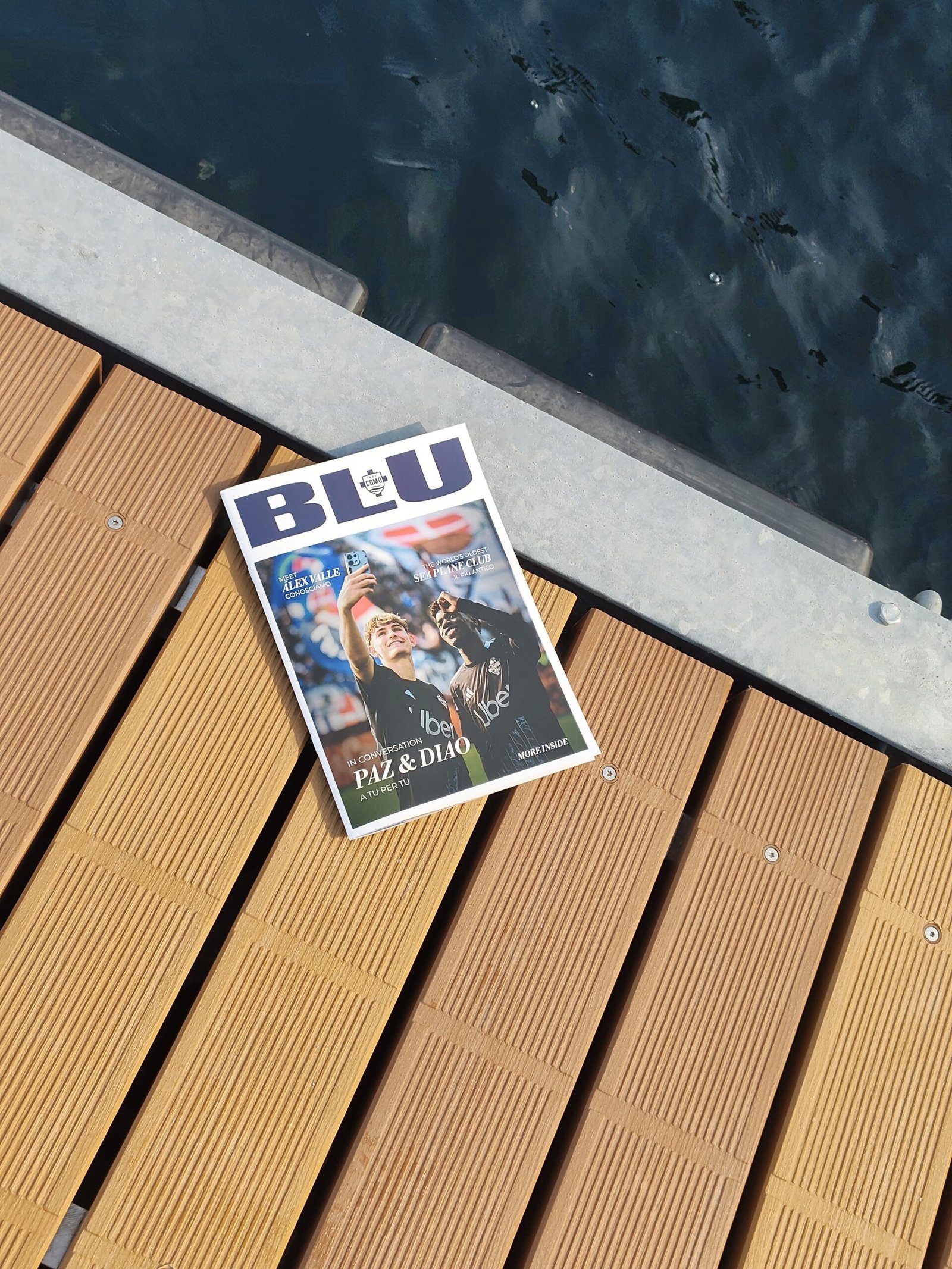 Como Blu — progetto visual