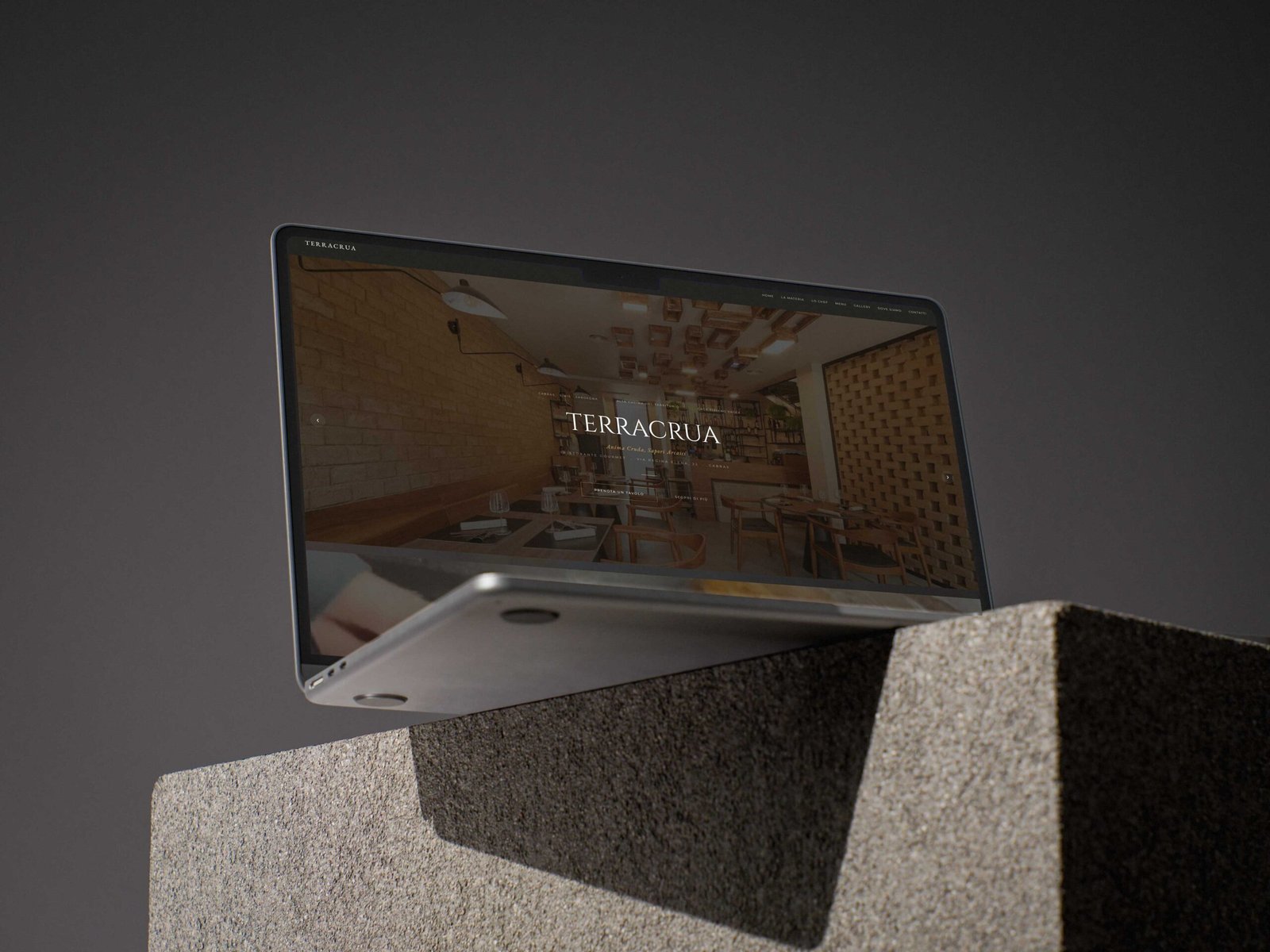 Terracrua — sito web e identità